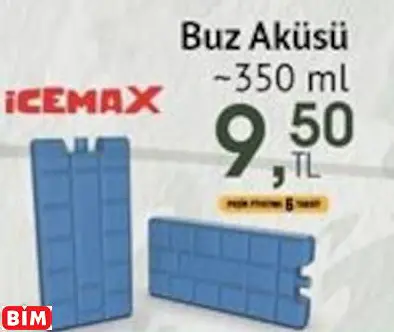ICE MAX BUZ AKÜSÜ ~350 ML ICE MAX BUZ AKÜSÜ ~350 ML